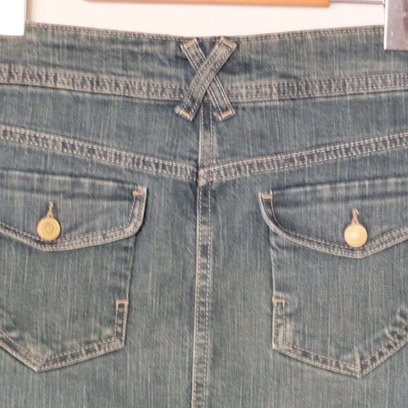 Jean Mini Skirt•Elit Jeans•EU Size 38•US Size 12 - Picture 6 of 8